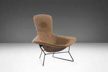 Load image into Gallery viewer, Authentic Bird Lounge Chair in Original Oatmeal Fabric w/ Ottoman by Harry Bertoia for Knoll, USA, c. 1960's-ABT Modern