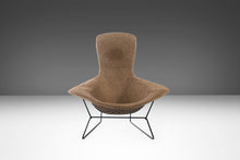Load image into Gallery viewer, Authentic Bird Lounge Chair in Original Oatmeal Fabric w/ Ottoman by Harry Bertoia for Knoll, USA, c. 1960's-ABT Modern