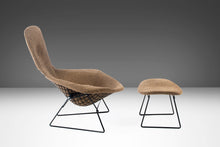 Load image into Gallery viewer, Authentic Bird Lounge Chair in Original Oatmeal Fabric w/ Ottoman by Harry Bertoia for Knoll, USA, c. 1960's-ABT Modern