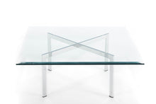 Load image into Gallery viewer, Authentic Ludwig Mies van der Rohe Glass / Chrome Barcelona Coffee Table by Knoll-ABT Modern