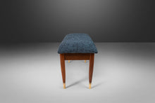 Load image into Gallery viewer, Authentic Piano Bench in Walnut by Manual Arts Paired Well w/ Baldwin Acrosonic Piano, c. 1960's-ABT Modern