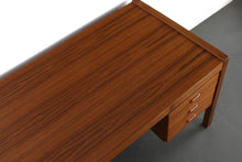 Load image into Gallery viewer, Bent Silberg Mid Century Danish Teak Writing Desk-ABT Modern
