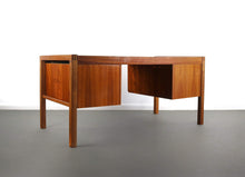Load image into Gallery viewer, Bent Silberg Mid Century Danish Teak Writing Desk-ABT Modern