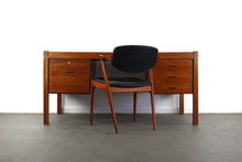Load image into Gallery viewer, Bent Silberg Mid Century Danish Teak Writing Desk-ABT Modern