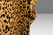 Load image into Gallery viewer, Bespoke Set of Two (2) Luscious Leopard-Print Lounge Chairs, USA, c. 1980s-ABT Modern