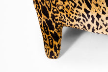 Load image into Gallery viewer, Bespoke Set of Two (2) Luscious Leopard-Print Lounge Chairs, USA, c. 1980s-ABT Modern