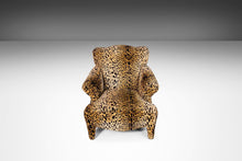 Load image into Gallery viewer, Bespoke Set of Two (2) Luscious Leopard-Print Lounge Chairs, USA, c. 1980s-ABT Modern