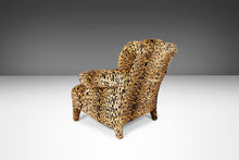 Load image into Gallery viewer, Bespoke Set of Two (2) Luscious Leopard-Print Lounge Chairs, USA, c. 1980s-ABT Modern