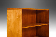 Load image into Gallery viewer, Bookcase / Entry Table by Paul McCobb for Winchendon Planner Group in Maple w/ Custom Geometric Steel Base, USA, c. 1960's-ABT Modern