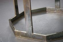 Load image into Gallery viewer, Brass Octagonal Coffee Table with a Glass Top in the Manner of Milo Baughman-ABT Modern