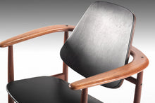 Load image into Gallery viewer, Captain's Chair in Teak by Arne Hovmand-Olsen for Onsild Møbelfabrik, Denmark, c. 1960's-ABT Modern