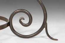 Load image into Gallery viewer, Charleston Forge 'Etrusche' Iron Glass Top Dining Table & Four (4) Chairs Set, USA, c. 2000's-ABT Modern