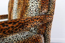 Load image into Gallery viewer, Club Chairs by Milo Baughman for Thayer Coggin in Animal Print, A Set of 2-ABT Modern
