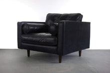 Load image into Gallery viewer, Club Chairs by Walter Knoll for Brayton International in Original Durable Vegan Leather - A Set of Two-ABT Modern