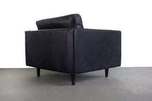 Load image into Gallery viewer, Club Chairs by Walter Knoll for Brayton International in Original Durable Vegan Leather - A Set of Two-ABT Modern
