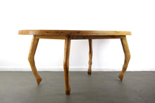 Load image into Gallery viewer, Custom Built Equine Dining Table of Hickory and Rosewood-ABT Modern