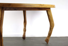 Load image into Gallery viewer, Custom Built Equine Dining Table of Hickory and Rosewood-ABT Modern