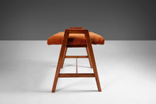 Load image into Gallery viewer, Custom Mid-Century Modern Style Single Seat Piano Bench Paired Well with the Baldwin Acrosonic Piano-ABT Modern