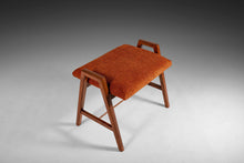 Load image into Gallery viewer, Custom Mid-Century Modern Style Single Seat Piano Bench Paired Well with the Baldwin Acrosonic Piano-ABT Modern