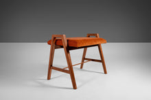 Load image into Gallery viewer, Custom Mid-Century Modern Style Single Seat Piano Bench Paired Well with the Baldwin Acrosonic Piano-ABT Modern