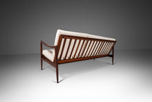 Load image into Gallery viewer, Danish Kandidaten Three Seater Sofa in Knoll Bouclé by Ib Kofod-Larsen for Olof Person, Denmark, c. 1960s-ABT Modern