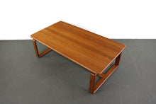 Load image into Gallery viewer, Danish Mid Century Modern Solid Teak Coffee Table-ABT Modern