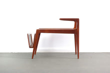 Load image into Gallery viewer, Danish Midcentury Design Teak Side Table by Kurt Ostervig with Magazine Rack-ABT Modern