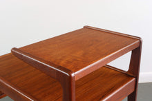 Load image into Gallery viewer, Danish Midcentury Design Teak Side Table by Kurt Ostervig with Magazine Rack-ABT Modern