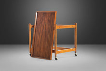 Load image into Gallery viewer, Danish Modern Bar Cart in Teak by Poul Hundevad for Vamdrup Stolefabrik, 1960s-ABT Modern