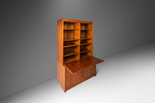 Load image into Gallery viewer, Danish Modern China Cabinet in Teak with Secretary Drop Down Desk Top in the Manner of Poul Hundevad, Denmark, c. 1970's-ABT Modern