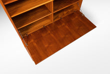 Load image into Gallery viewer, Danish Modern China Cabinet in Teak with Secretary Drop Down Desk Top in the Manner of Poul Hundevad, Denmark, c. 1970's-ABT Modern