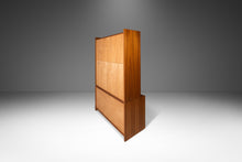 Load image into Gallery viewer, Danish Modern China Cabinet in Teak with Secretary Drop Down Desk Top in the Manner of Poul Hundevad, Denmark, c. 1970's-ABT Modern