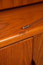 Load image into Gallery viewer, Danish Modern China Cabinet in Teak with Secretary Drop Down Desk Top in the Manner of Poul Hundevad, Denmark, c. 1970's-ABT Modern