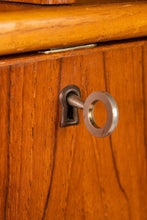 Load image into Gallery viewer, Danish Modern China Cabinet in Teak with Secretary Drop Down Desk Top in the Manner of Poul Hundevad, Denmark, c. 1970's-ABT Modern