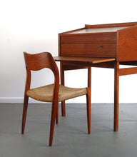 Load image into Gallery viewer, Danish Modern Drafting Desk w/ Original Skeleton Key, Denmark-ABT Modern