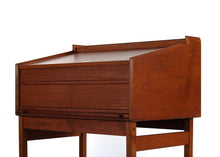 Load image into Gallery viewer, Danish Modern Drafting Desk w/ Original Skeleton Key, Denmark-ABT Modern