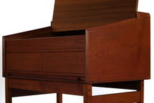Load image into Gallery viewer, Danish Modern Drafting Desk w/ Original Skeleton Key, Denmark-ABT Modern