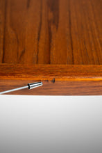 Load image into Gallery viewer, Danish Modern Extension Dining Table in Teak w/ Two Leaves by Niels Møller for Gudme Mobelfabrik, Denmark, c. 1970's-ABT Modern