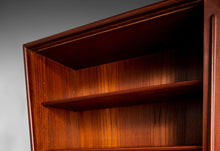 Load image into Gallery viewer, Danish Modern Glass Front Bookcase / Display Cabinet by Harry Ostergaard in Teak, c. 1960s-ABT Modern