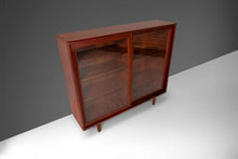 Load image into Gallery viewer, Danish Modern Glass Front Bookcase / Display Cabinet by Harry Ostergaard in Teak, c. 1960s-ABT Modern