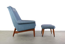 Load image into Gallery viewer, Danish Modern H W Klein for Bramin Lounge Chair in Teak with Complimentary Ottoman-ABT Modern