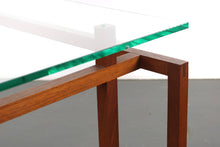 Load image into Gallery viewer, Danish Modern Henning Nørgaard for Komfort Teak and Glass Side Table-ABT Modern
