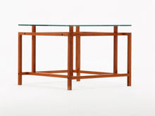 Load image into Gallery viewer, Danish Modern Henning Nørgaard for Komfort Teak and Glass Side Table-ABT Modern