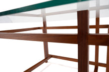 Load image into Gallery viewer, Danish Modern Henning Nørgaard for Komfort Teak and Glass Side Table-ABT Modern