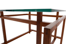 Load image into Gallery viewer, Danish Modern Henning Nørgaard for Komfort Teak and Glass Side Table-ABT Modern