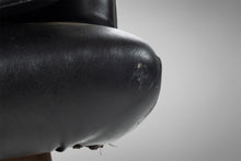Load image into Gallery viewer, Danish Modern High Back Lounge Chair in Original Vinyl Upholstery, c. 1960s-ABT Modern