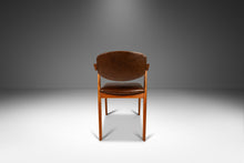 Load image into Gallery viewer, Danish Modern Kai Kristiasen Model 42 Teak Dining Chair / Desk Chair in Brown Leather, Denmark, c. 1960&#39;s-ABT Modern
