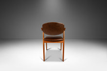 Load image into Gallery viewer, Danish Modern Kai Kristiasen Model 42 Teak Dining Chair / Desk Chair in Brown Leather, Denmark, c. 1960's-ABT Modern