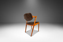 Load image into Gallery viewer, Danish Modern Kai Kristiasen Model 42 Teak Dining Chair / Desk Chair in Leather, Denmark, c. 1960's-ABT Modern