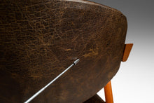 Load image into Gallery viewer, Danish Modern Kai Kristiasen Model 42 Teak Dining Chair / Desk Chair in Leather, Denmark, c. 1960's-ABT Modern